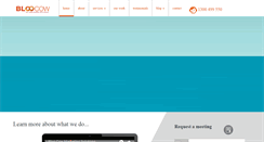Desktop Screenshot of bloocow.com